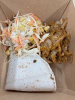 GLUTENFRI Tortillastykke med kyllinge kebab