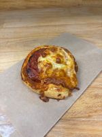 Foccasia med chorizo  (af grisekød)